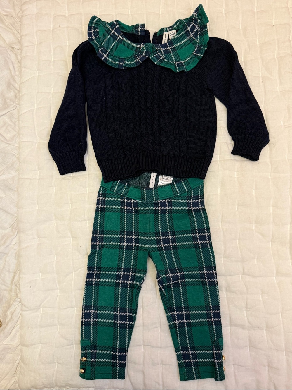 Janie and Jack Girls Holiday Set